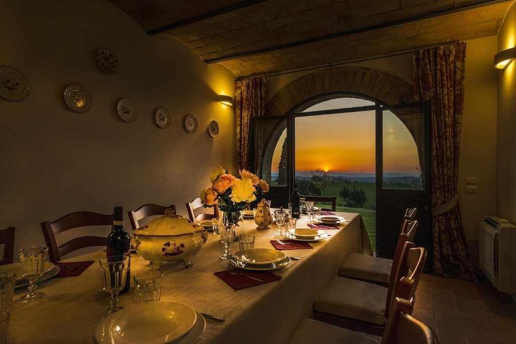 Villa I Cipressini Piscina Riscaldata Spa Toscana Πιέντσα Εξωτερικό φωτογραφία