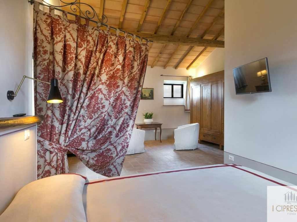 Villa I Cipressini Piscina Riscaldata Spa Toscana Πιέντσα Εξωτερικό φωτογραφία