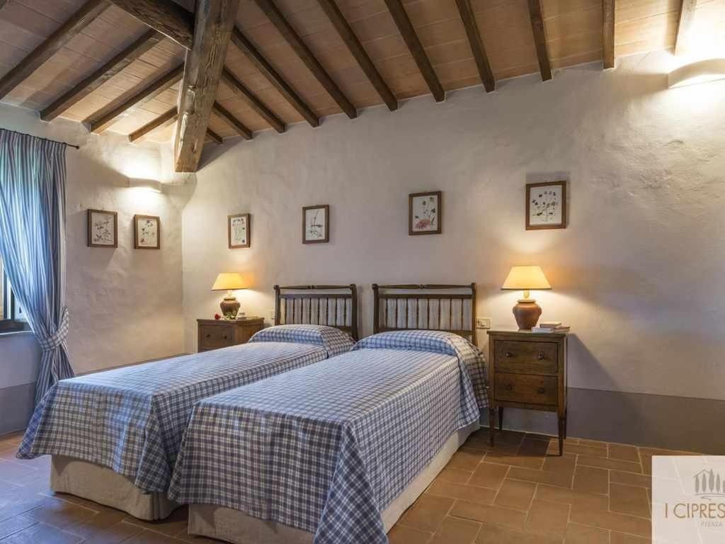 Villa I Cipressini Piscina Riscaldata Spa Toscana Πιέντσα Εξωτερικό φωτογραφία