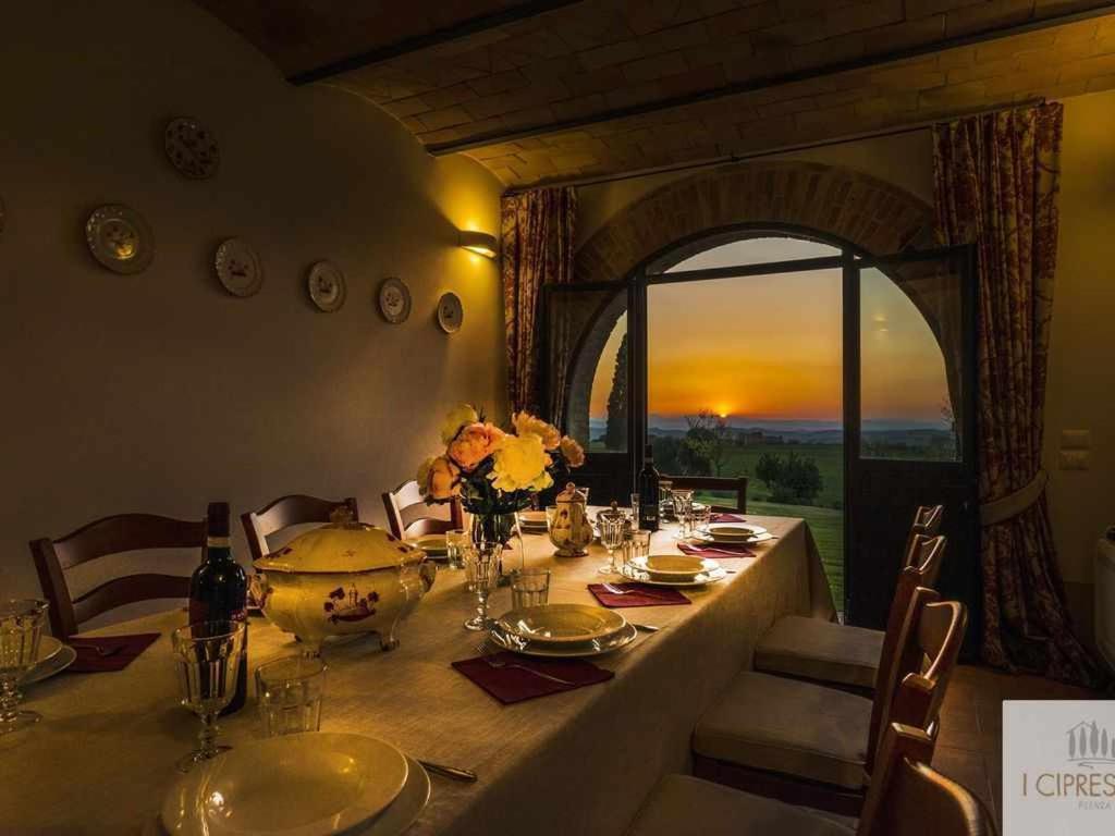 Villa I Cipressini Piscina Riscaldata Spa Toscana Πιέντσα Εξωτερικό φωτογραφία