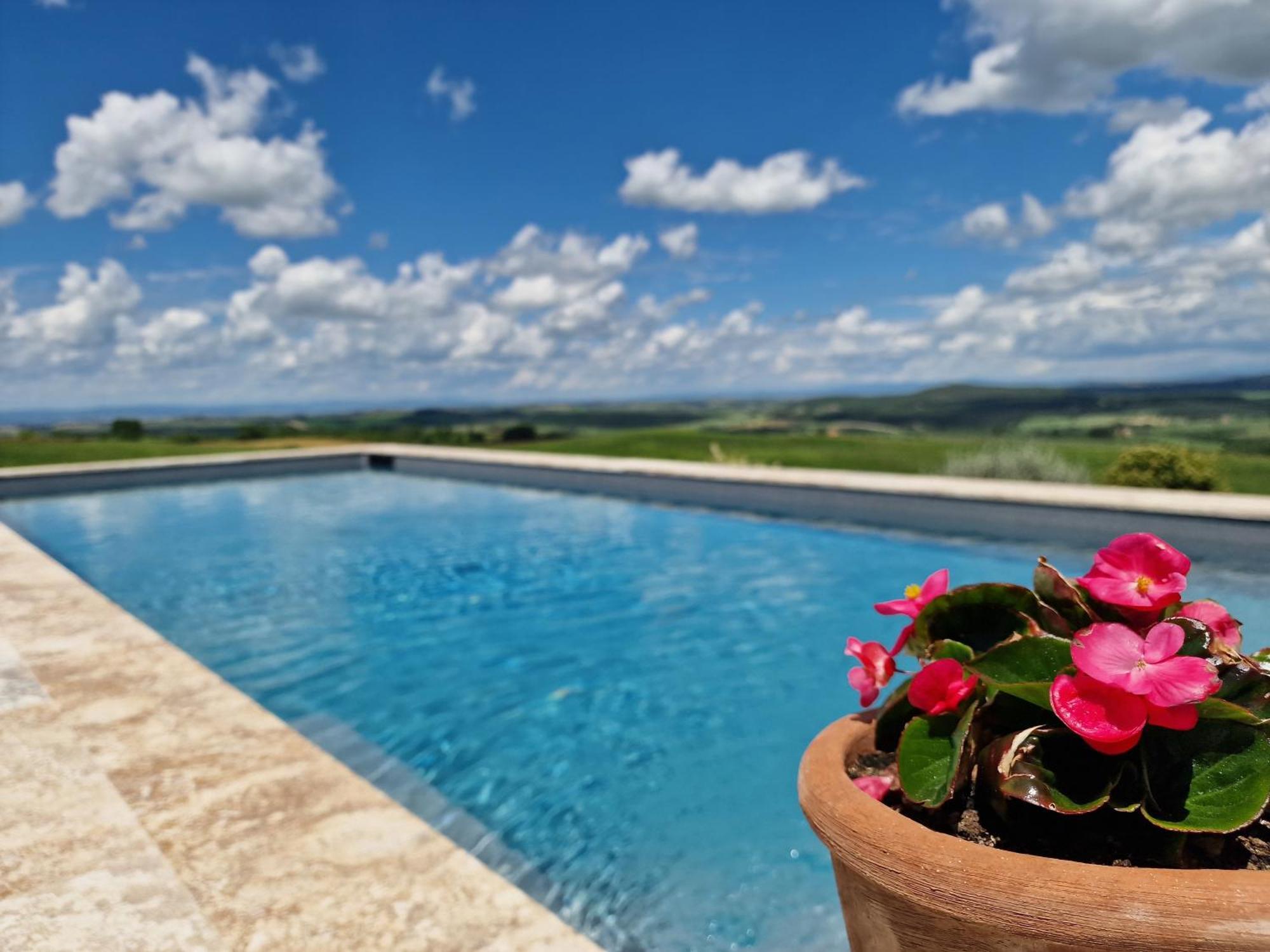 Villa I Cipressini Piscina Riscaldata Spa Toscana Πιέντσα Εξωτερικό φωτογραφία