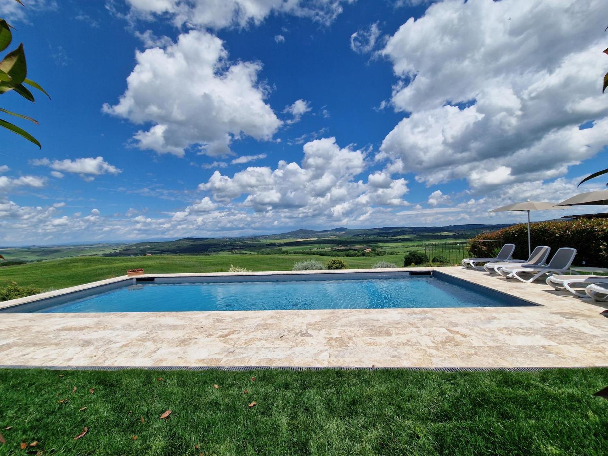 Villa I Cipressini Piscina Riscaldata Spa Toscana Πιέντσα Εξωτερικό φωτογραφία