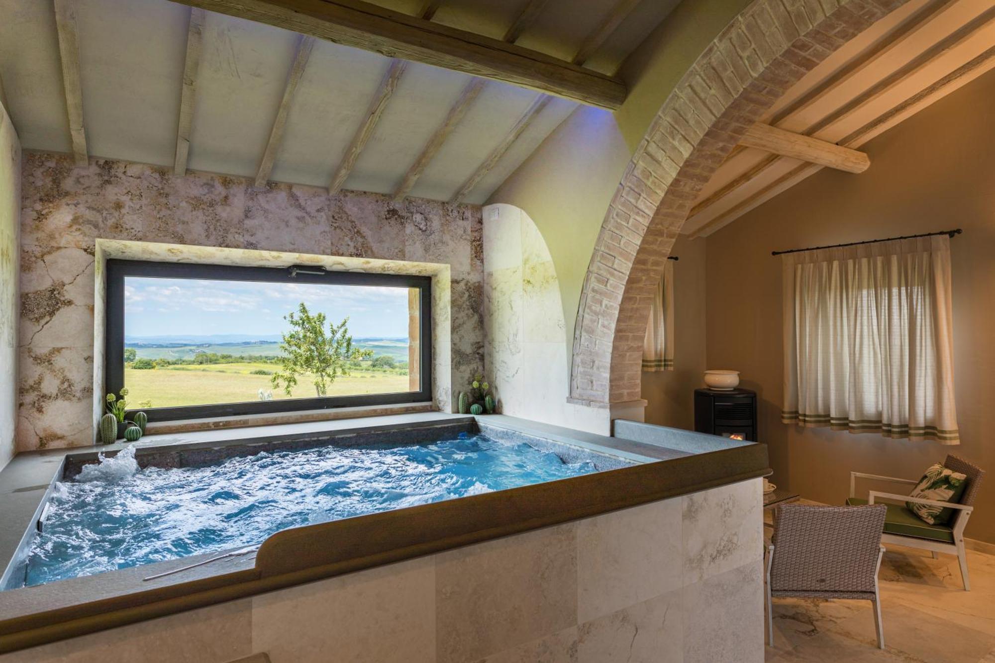 Villa I Cipressini Piscina Riscaldata Spa Toscana Πιέντσα Εξωτερικό φωτογραφία